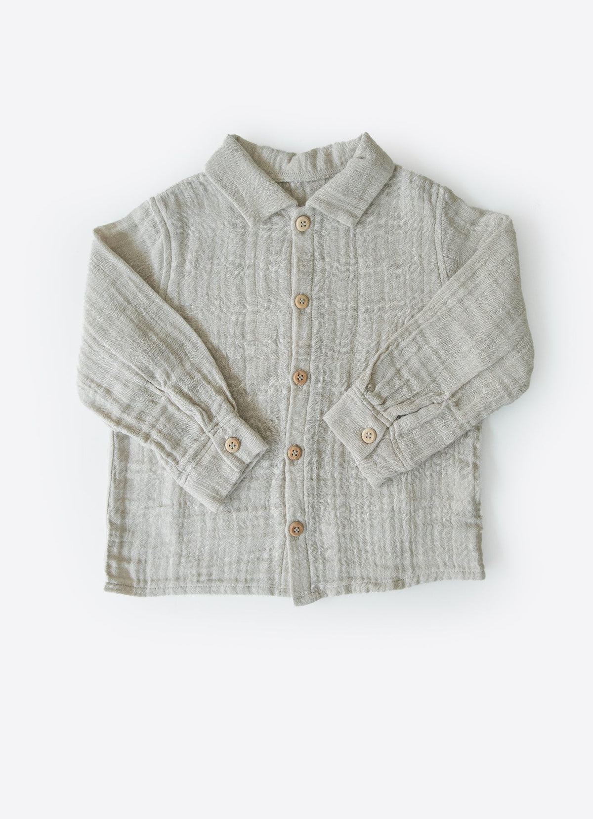 ORGANIC MIA SHIRT - ムスリン(ガーゼ)