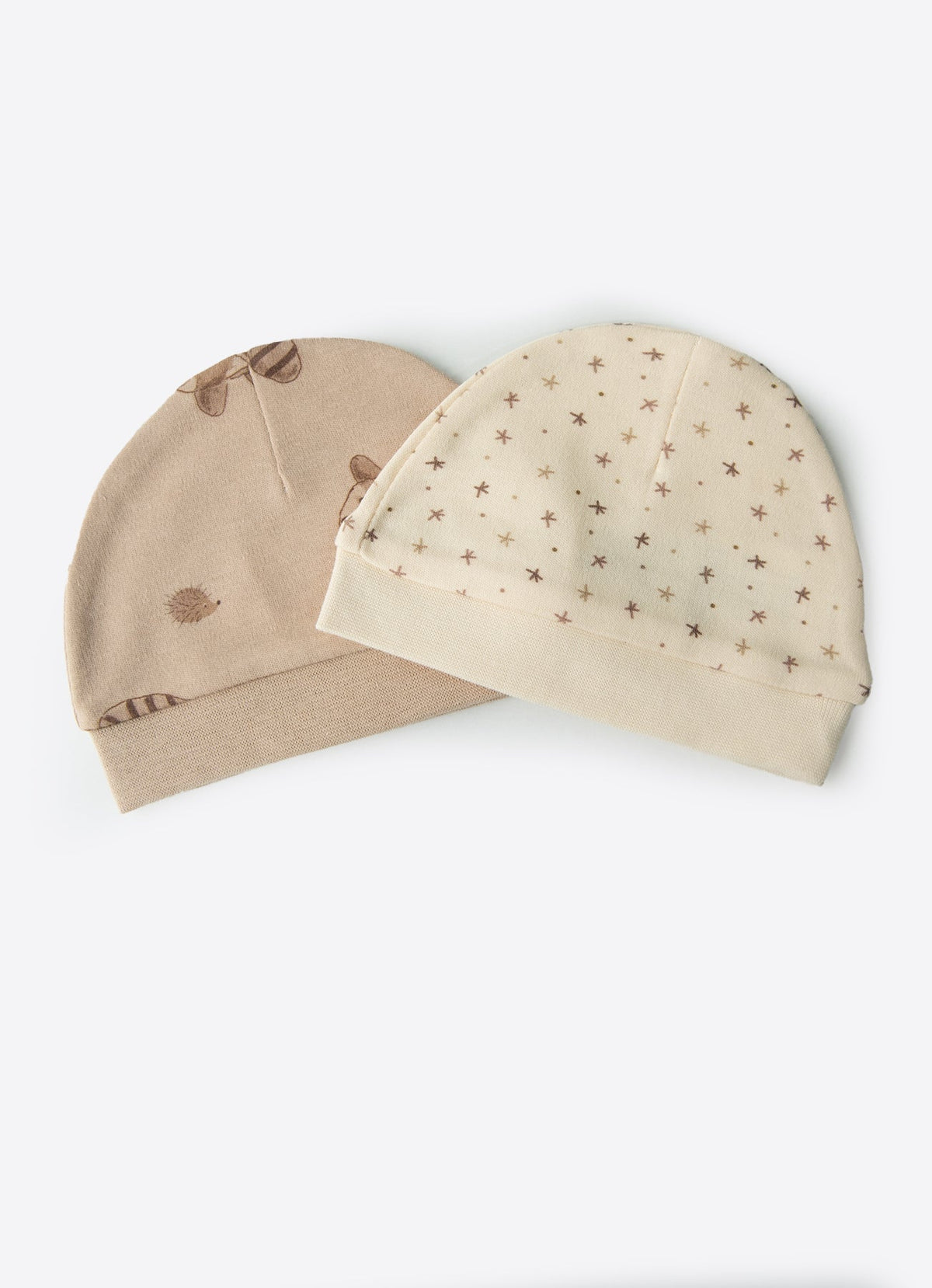 ORGANIC RACCOON 2 PCS HAT
