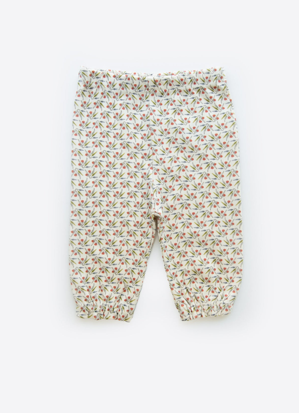 ラブリーフラワー上下セット-ORGANIC LOVELY FLOWERS 2 PCS SET