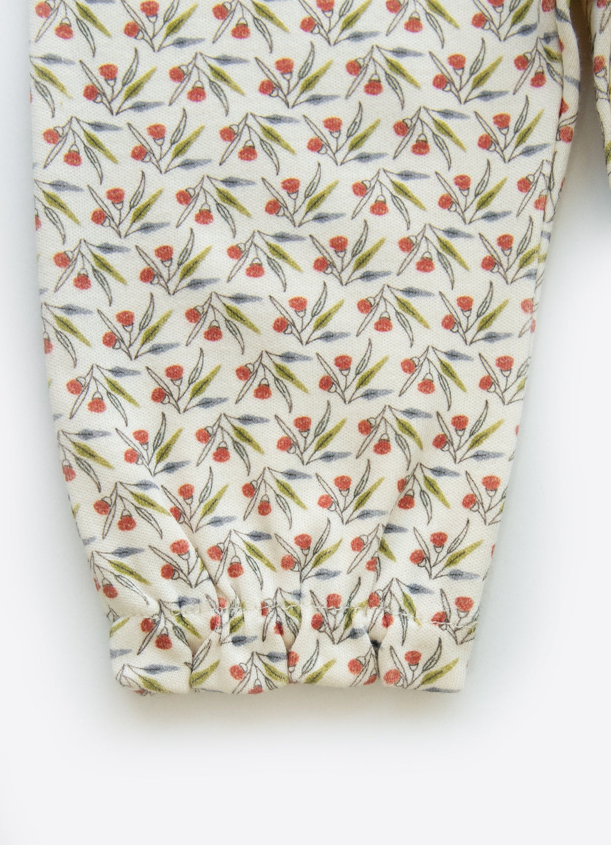ラブリーフラワー上下セット-ORGANIC LOVELY FLOWERS 2 PCS SET