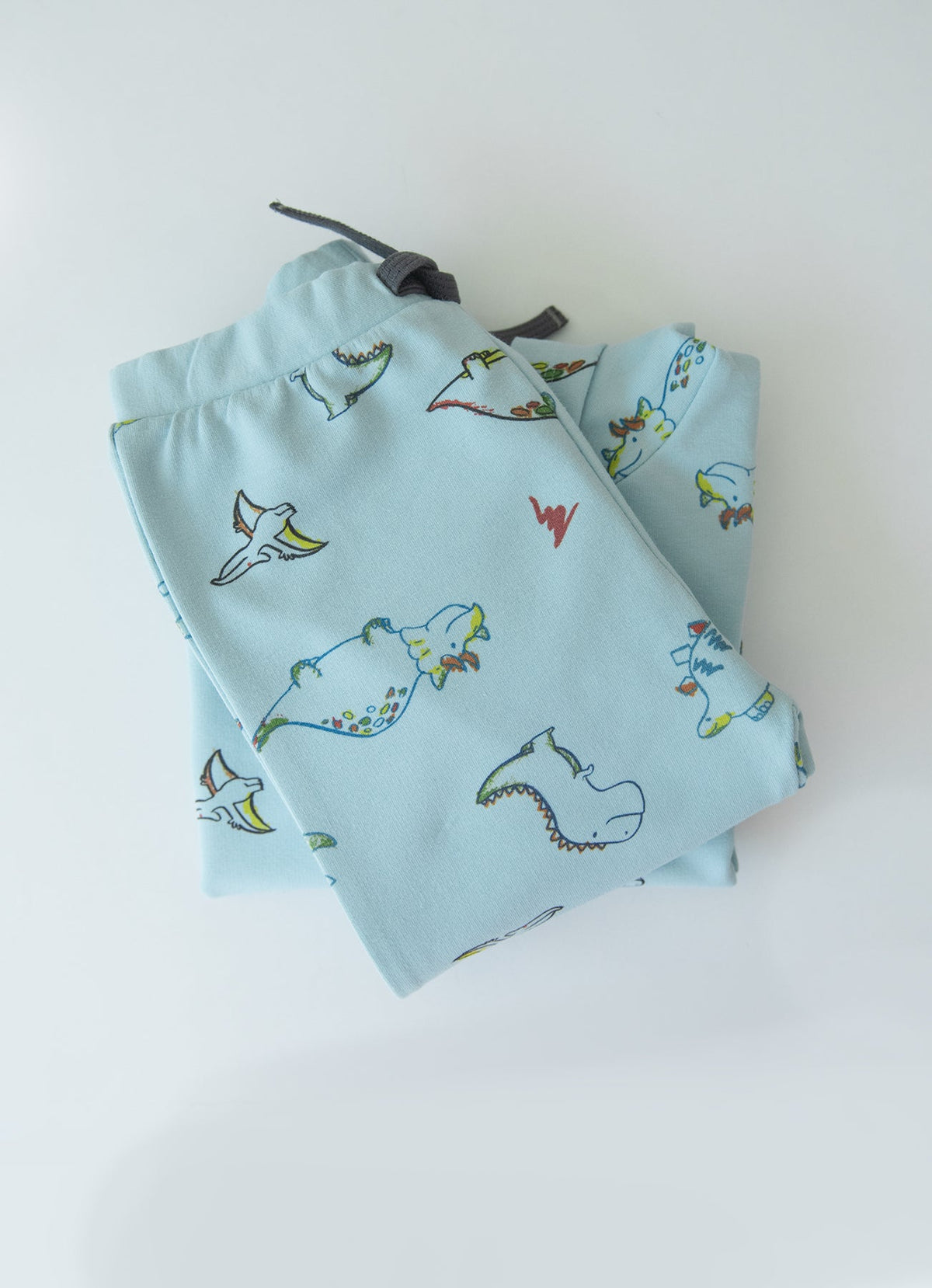 オーガニックダイナソー上下セット-ORGANIC Dino 2 PCS SET