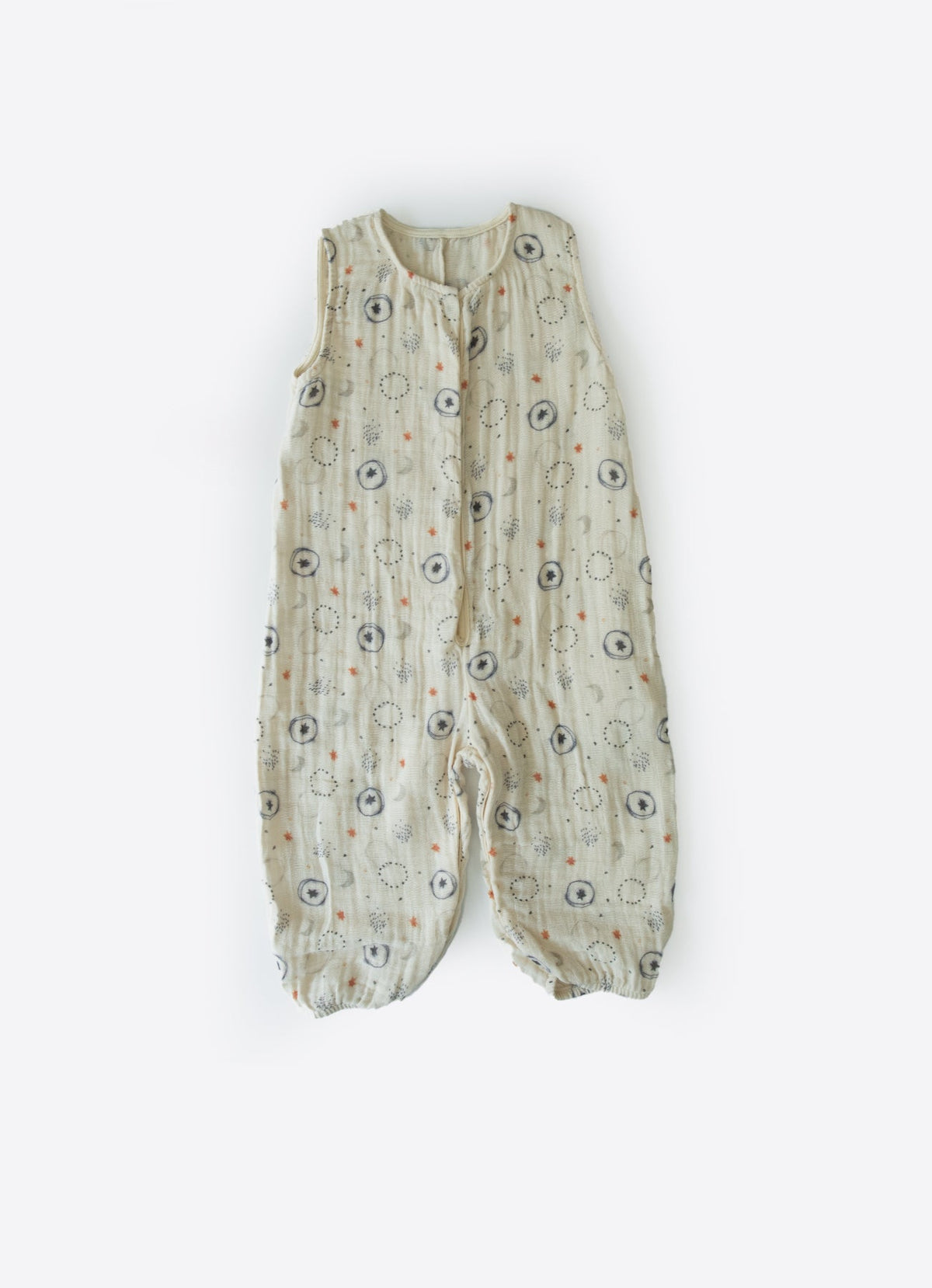 ムスリンスリーパー-ORGANIC NOTE MUSLIN SLEEPING BAG CHILD SIZE