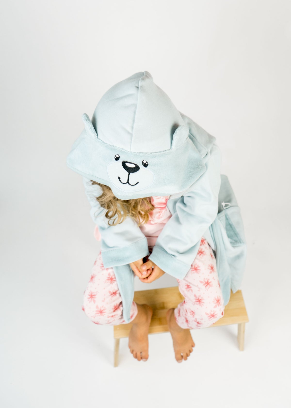 ベアーフード付きバスローブ-ORGANIC MAYRA TOWEL BATHROBE