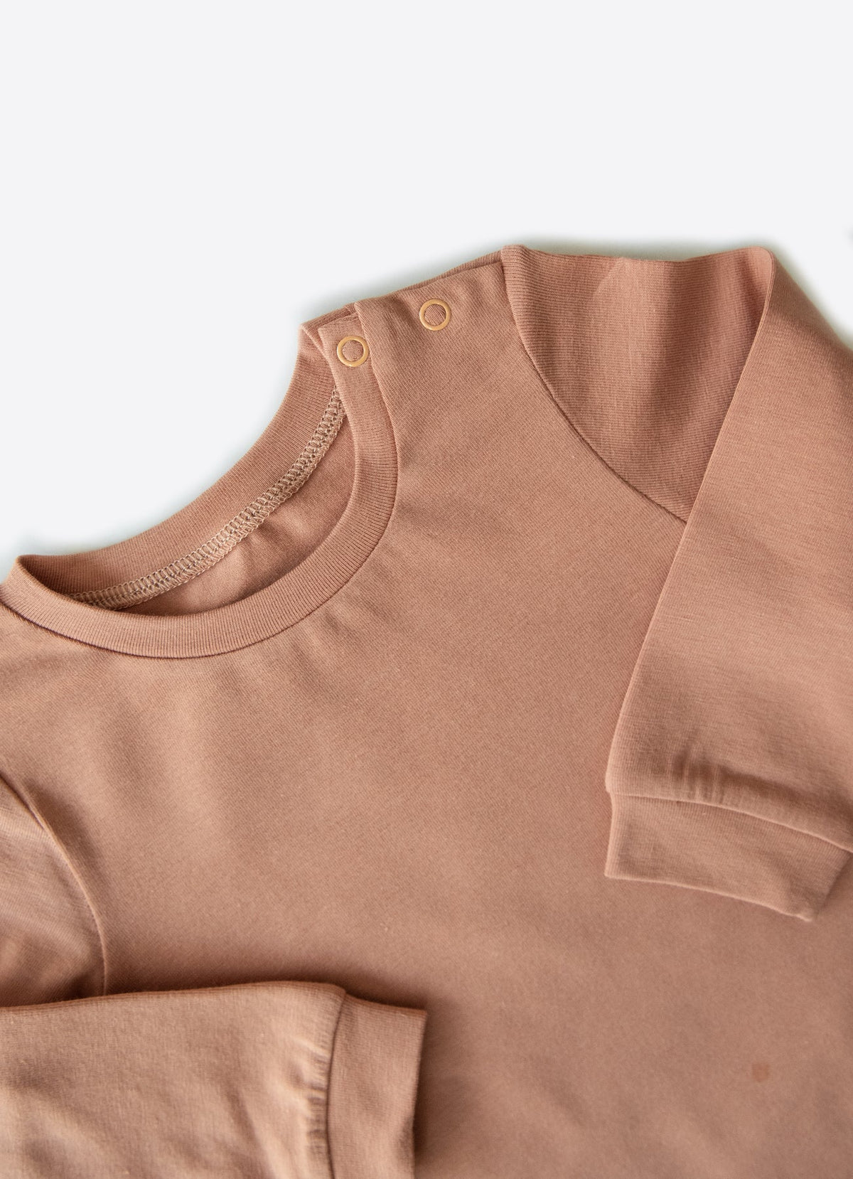 ベビー シンプル長袖Tシャツ ロングシャツ