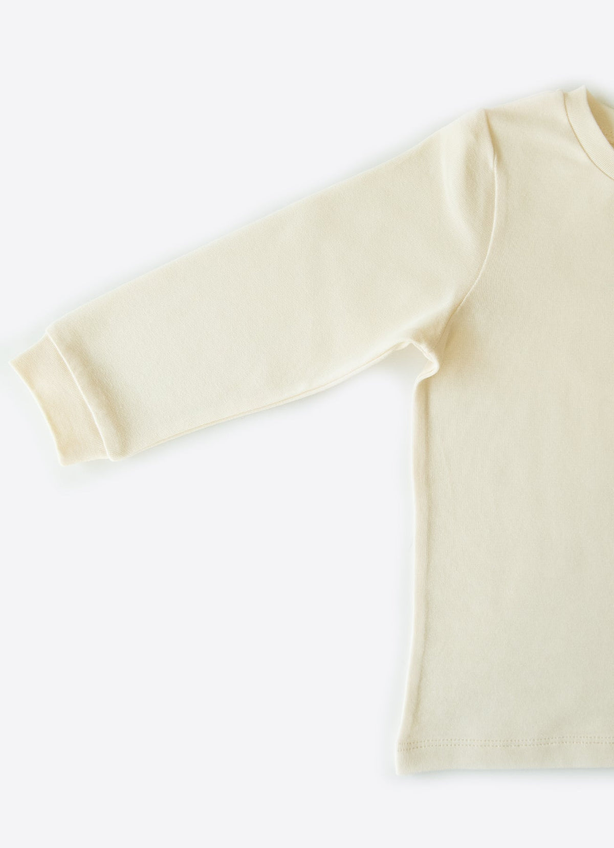 ベビー シンプル長袖Tシャツ ロングシャツ