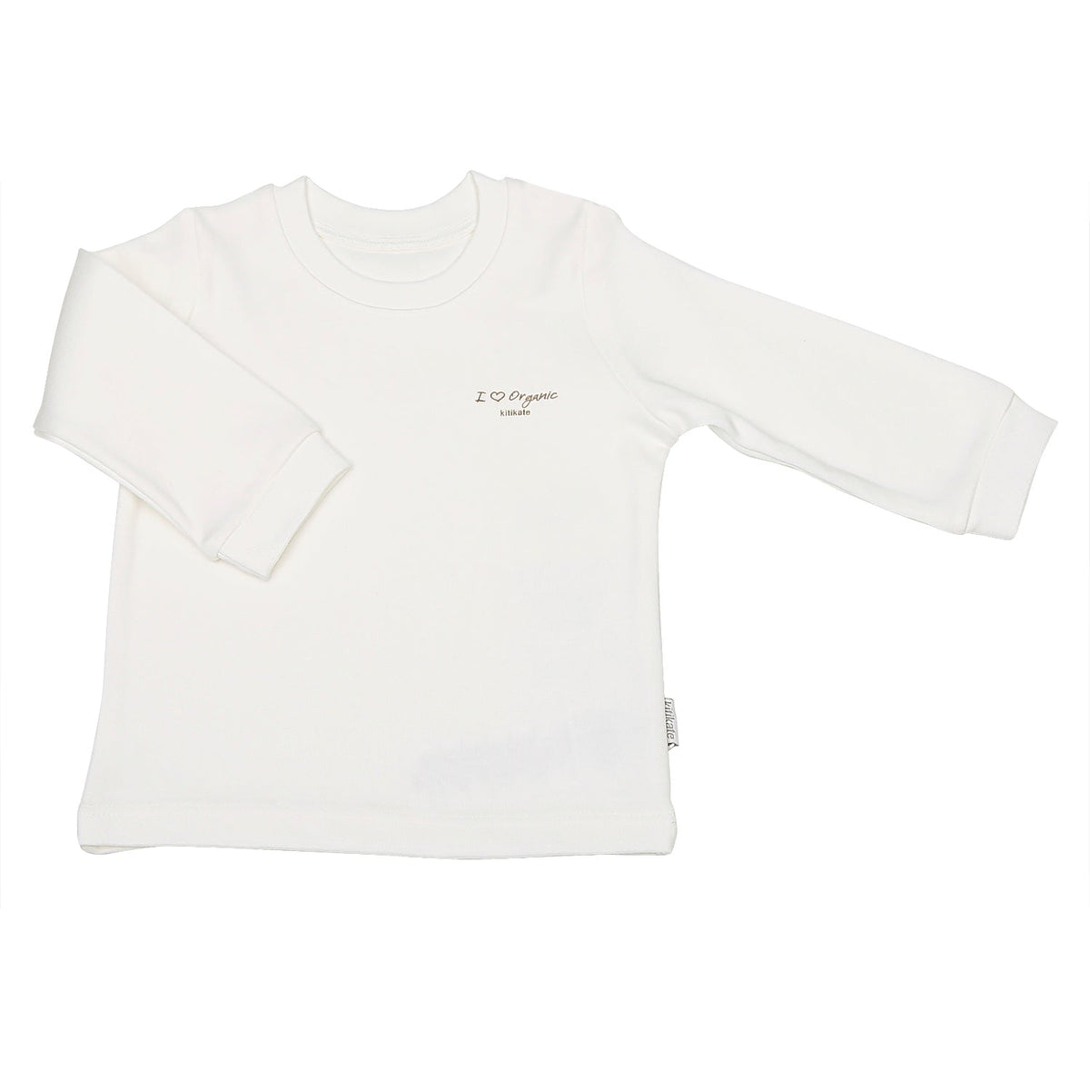 オーガニックベーシック - キッズサイズ 長袖Tシャツ