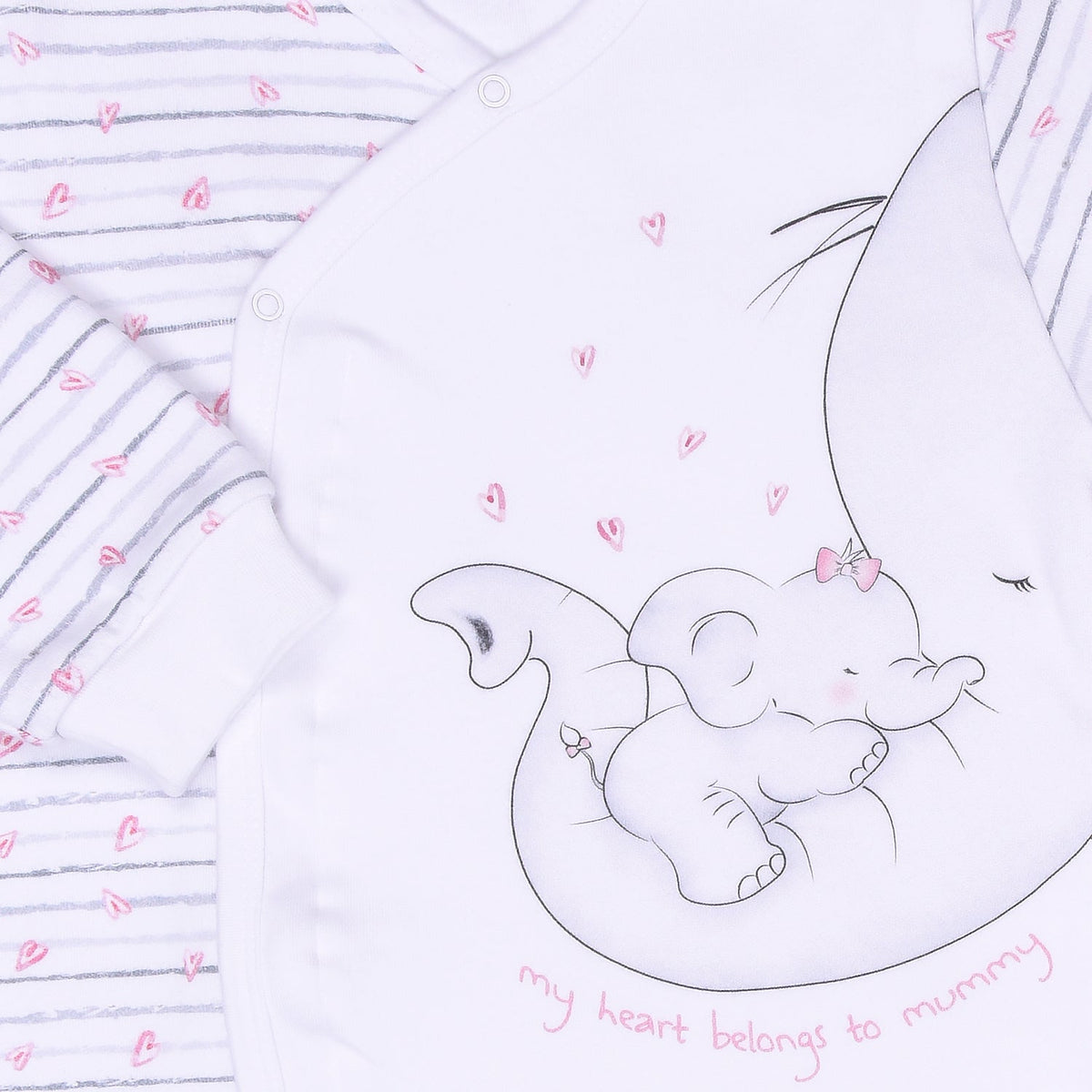 エンジェル - キッズサイズ スリーパー/ぞうさん、うさぎ