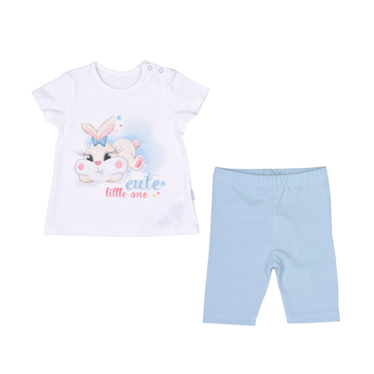 ウサギ半袖Tシャツ&レギンス/2点セット