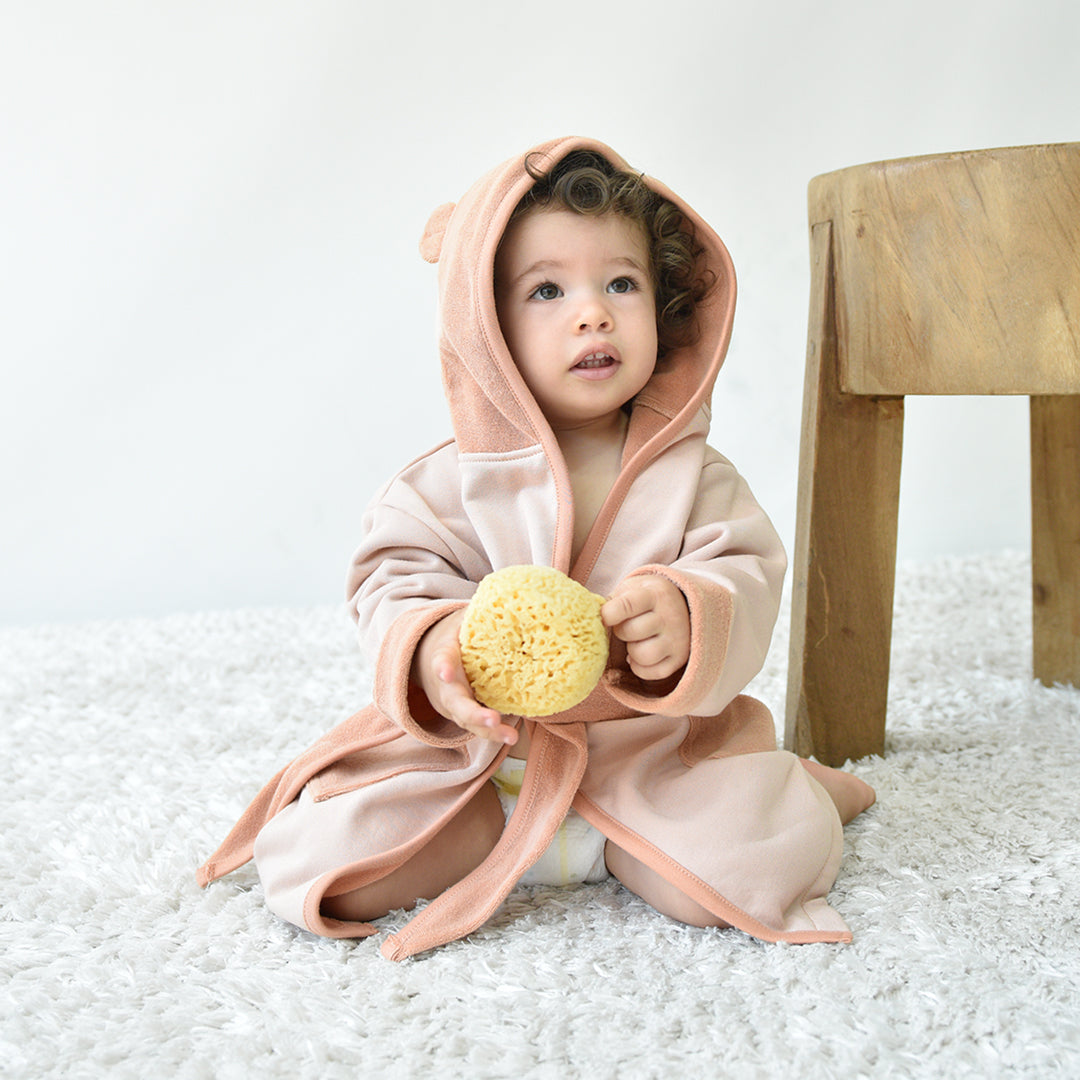 ベアーフード付きバスローブ-ORGANIC MAYRA TOWEL BATHROBE