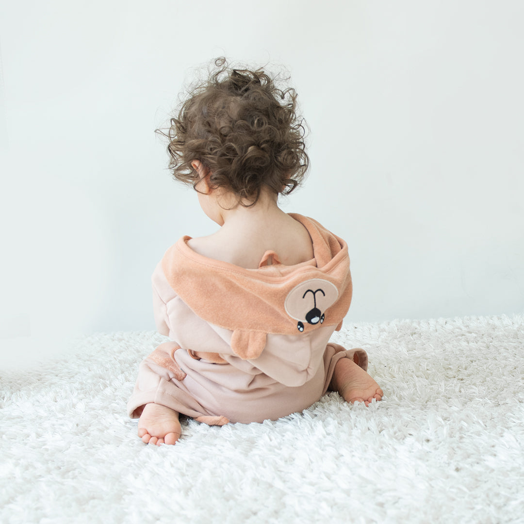 ベアーフード付きバスローブ-ORGANIC MAYRA TOWEL BATHROBE
