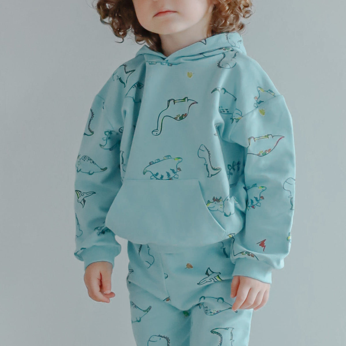 オーガニックダイナソー上下セット-ORGANIC Dino 2 PCS SET