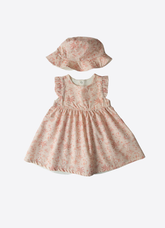 ORGANIC HAWAI DRESS WITH HAT