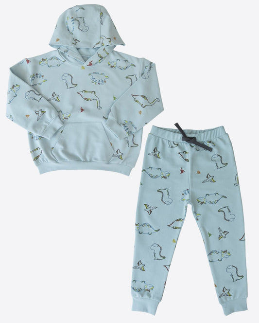 オーガニックダイナソー上下セット-ORGANIC Dino 2 PCS SET