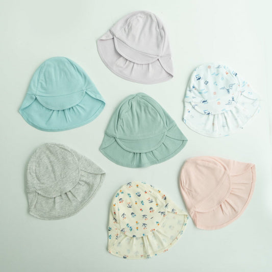オーガニック　日除けハット－sun shade Rio hat