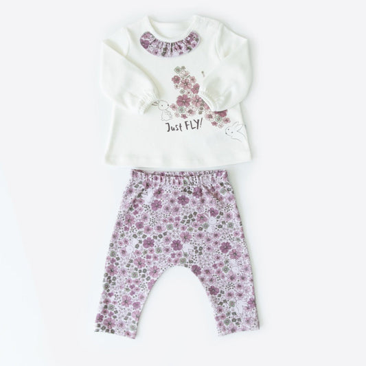 オーガニック上下セット-ORGANIC  JUST FLY 2 PCS SET