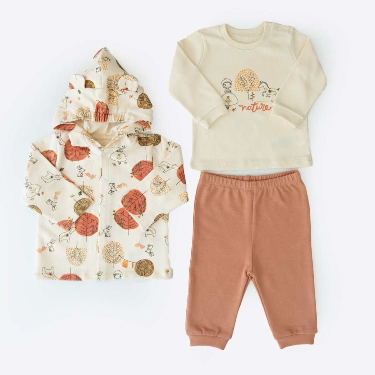 オーガニック３点セット-ORGANIC ROMANTIC NATURE 3 PCS SET