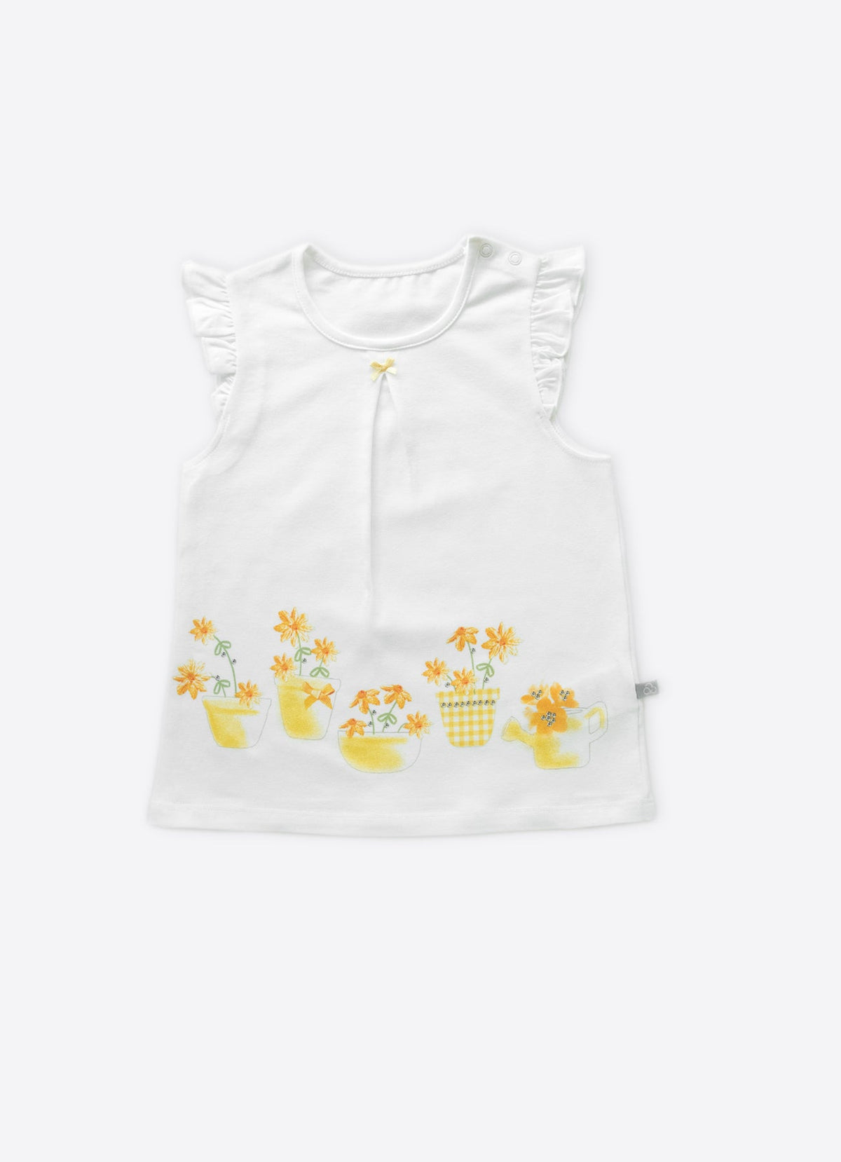 フリルTシャツ＆スパッツ＆ヘアバンド３点セット－Summer play