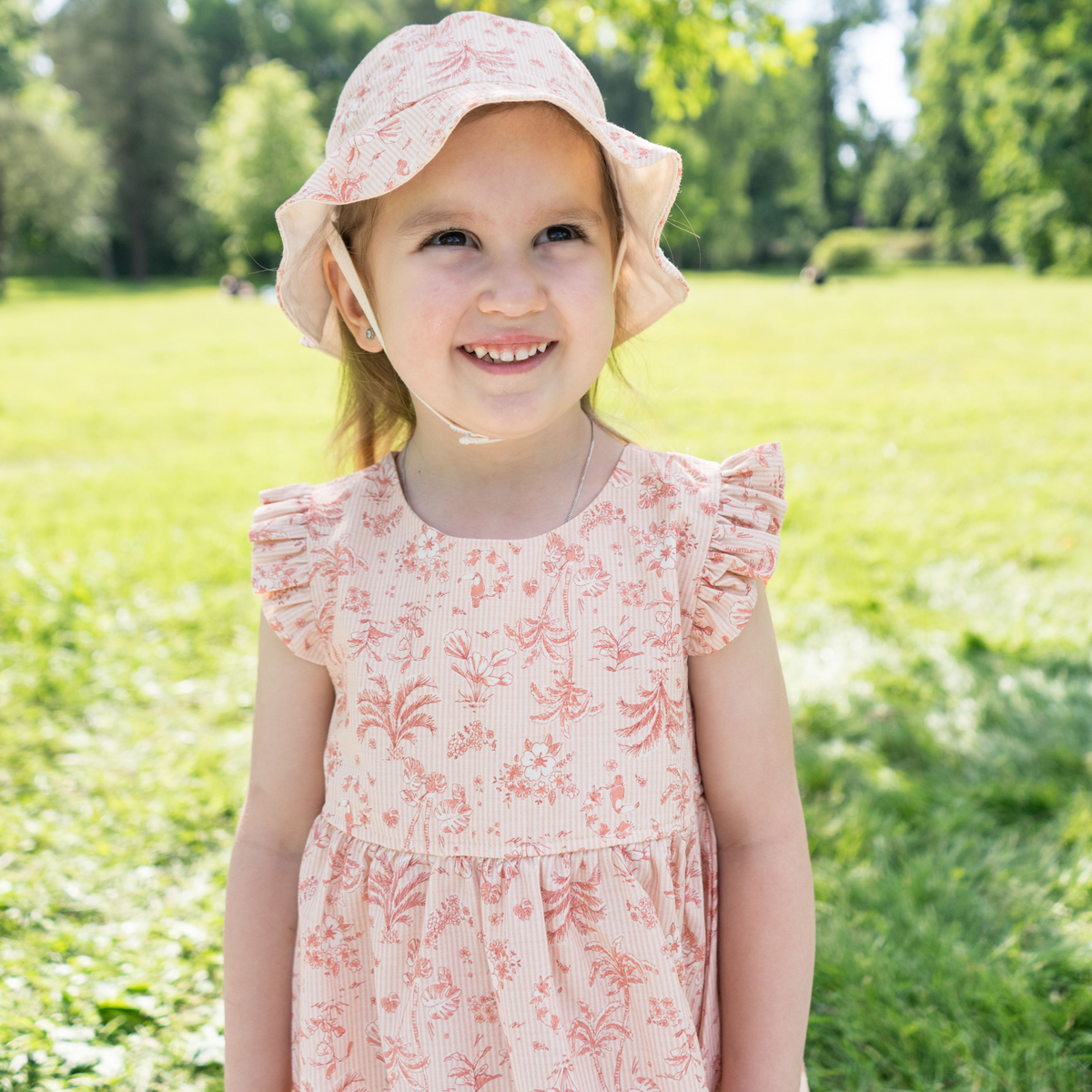 ORGANIC HAWAI DRESS WITH HAT