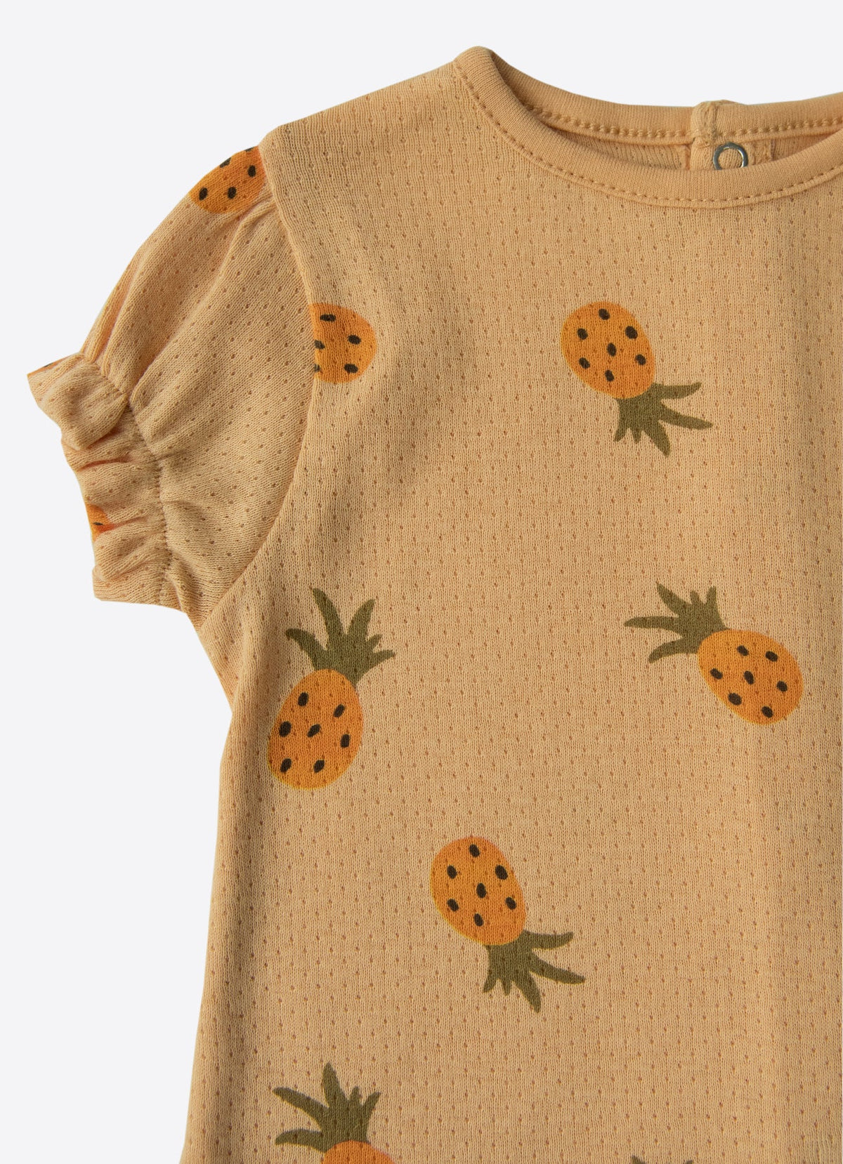 オーガニック　Tシャツ＆ブルマセット－PINEAPPLE