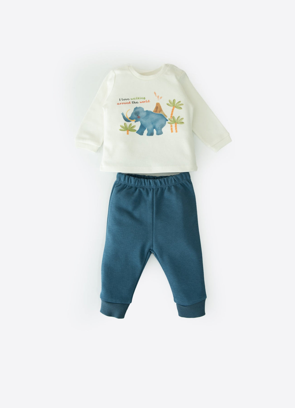 オーガニック３点セット-Organic 3pcs set Mammoth friends