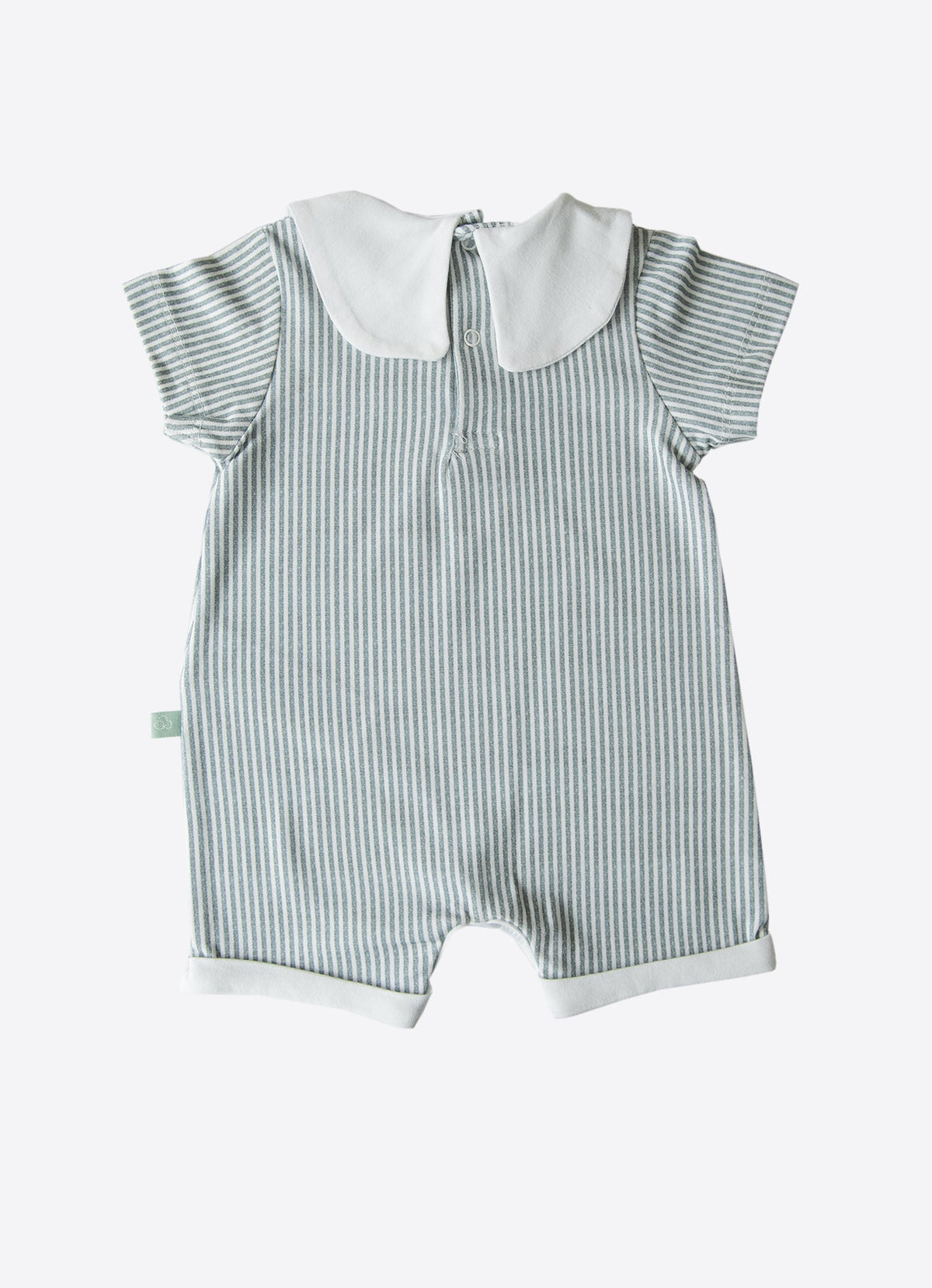 ORGANIC KAYRA SHORT ROMPER WITH HAT