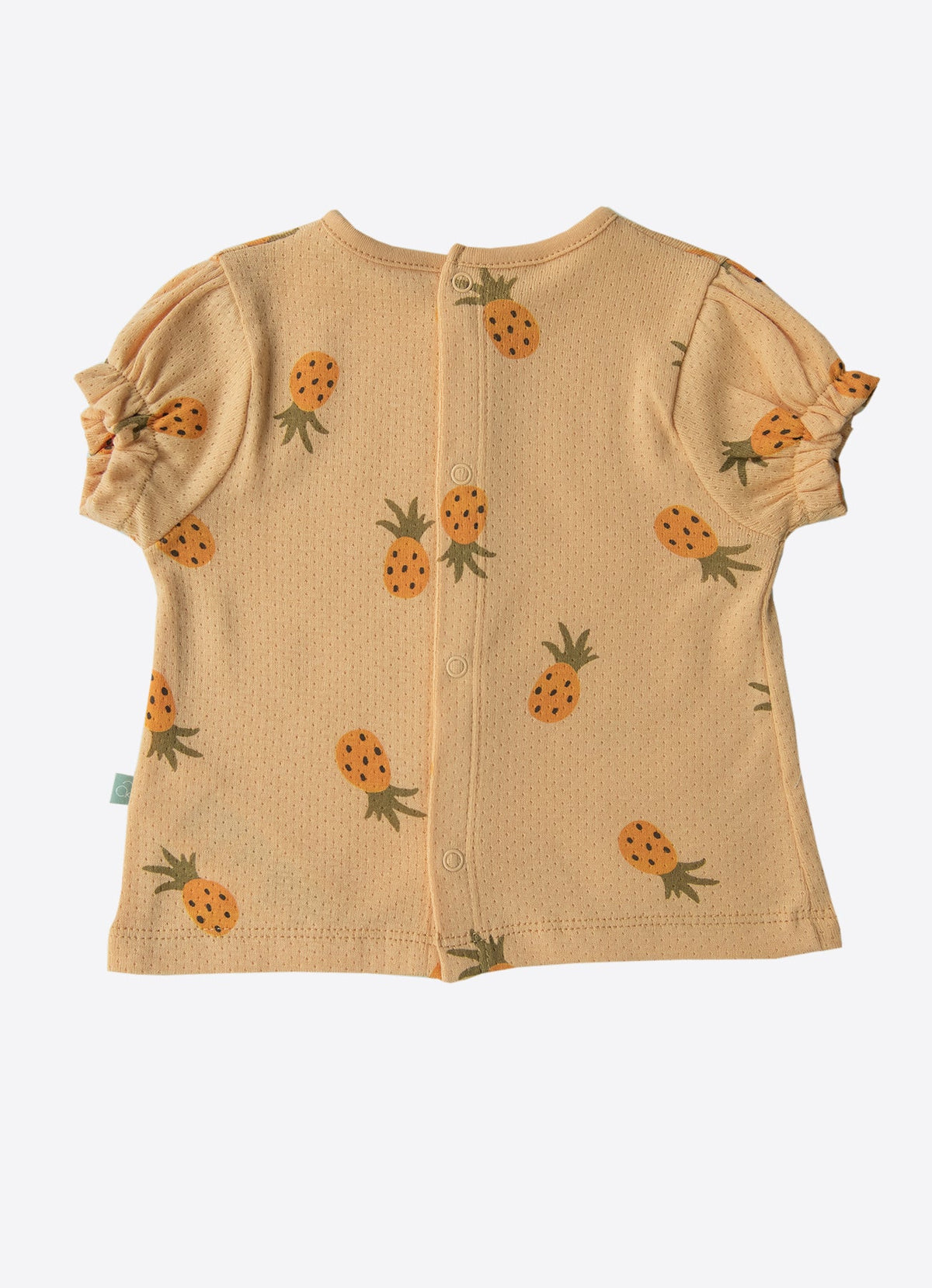 オーガニック　Tシャツ＆ブルマセット－PINEAPPLE
