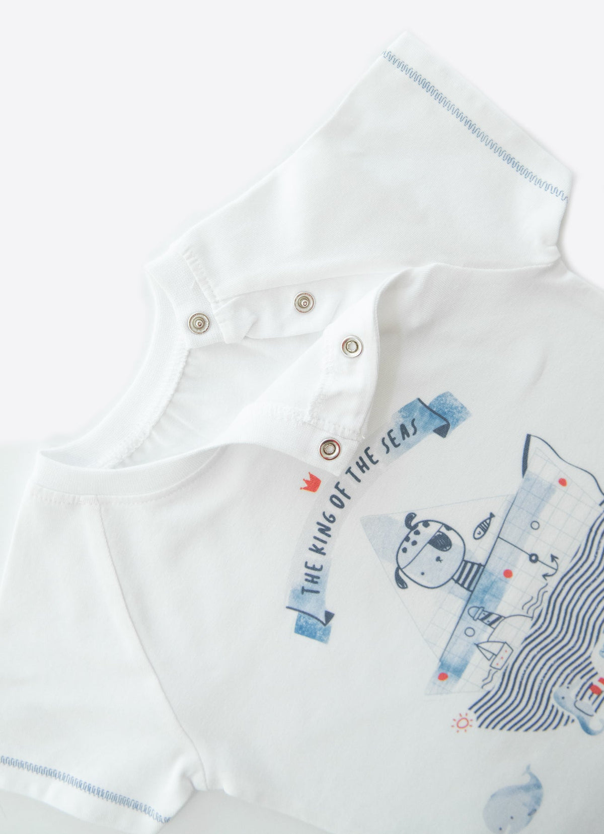 Tシャツ＆パンツ＆キャップ３点セット－King of the Seas