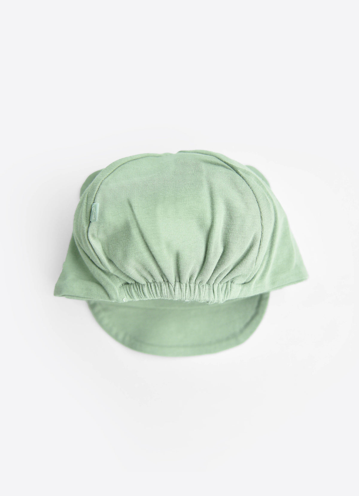 Organic cotton baseball hat with bear ears