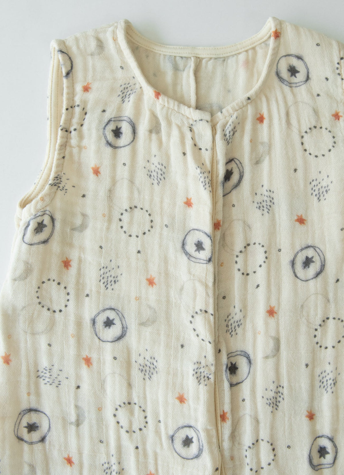ムスリンスリーパー-ORGANIC NOTE MUSLIN SLEEPING BAG CHILD SIZE