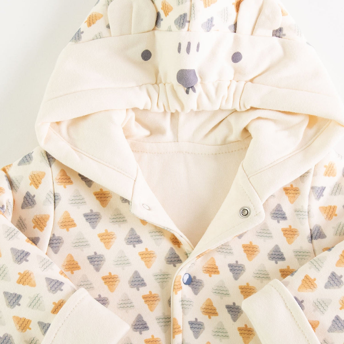 中綿入り　クマ耳つきジャケット BIG BEAR