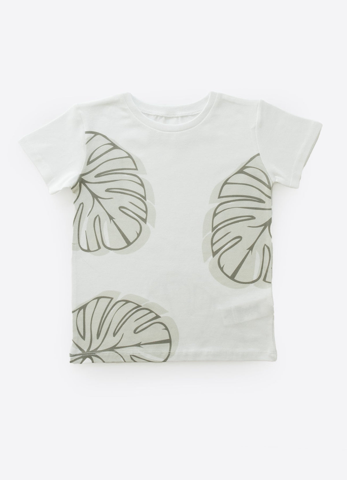 Tシャツ＆パンツ上下セット－Tropical leaf