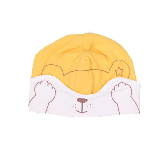 いないいないばあ 帽子  Sleepy bear hat
