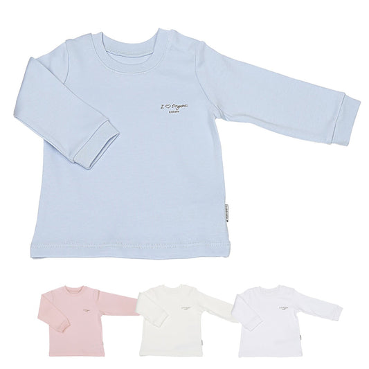 オーガニックベーシック - キッズサイズ　長袖Tシャツ